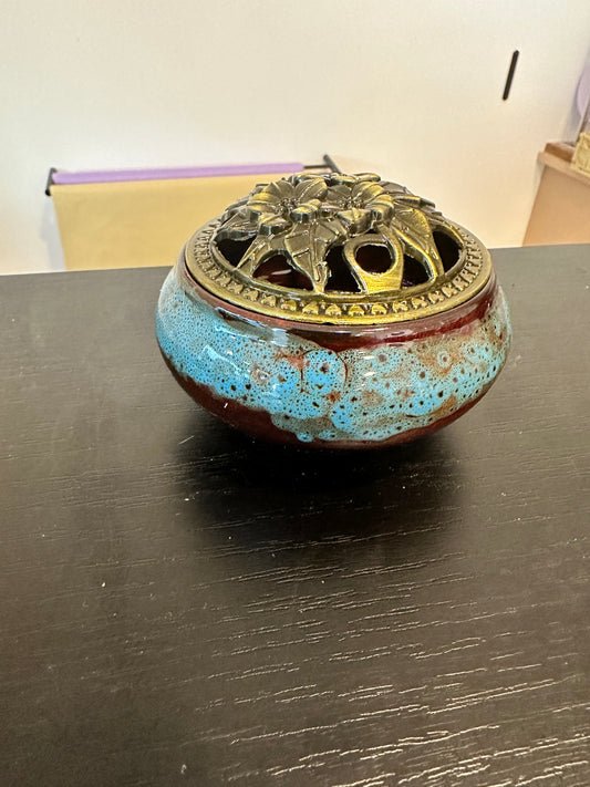 Porcelæn skål (multicolor)