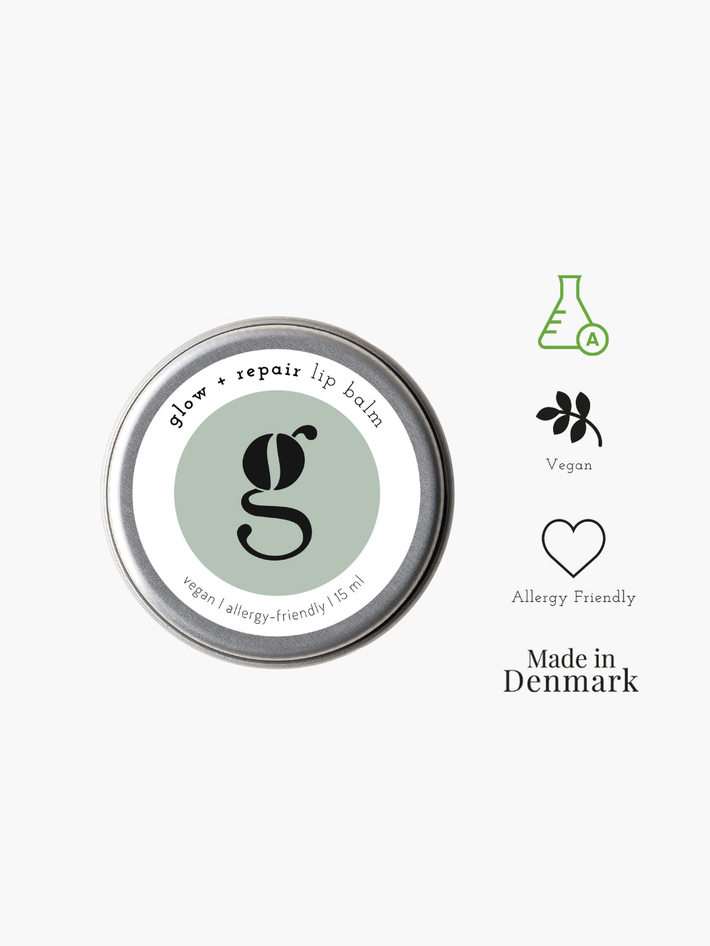 Glow + Repair Lip Balm 15 ml.