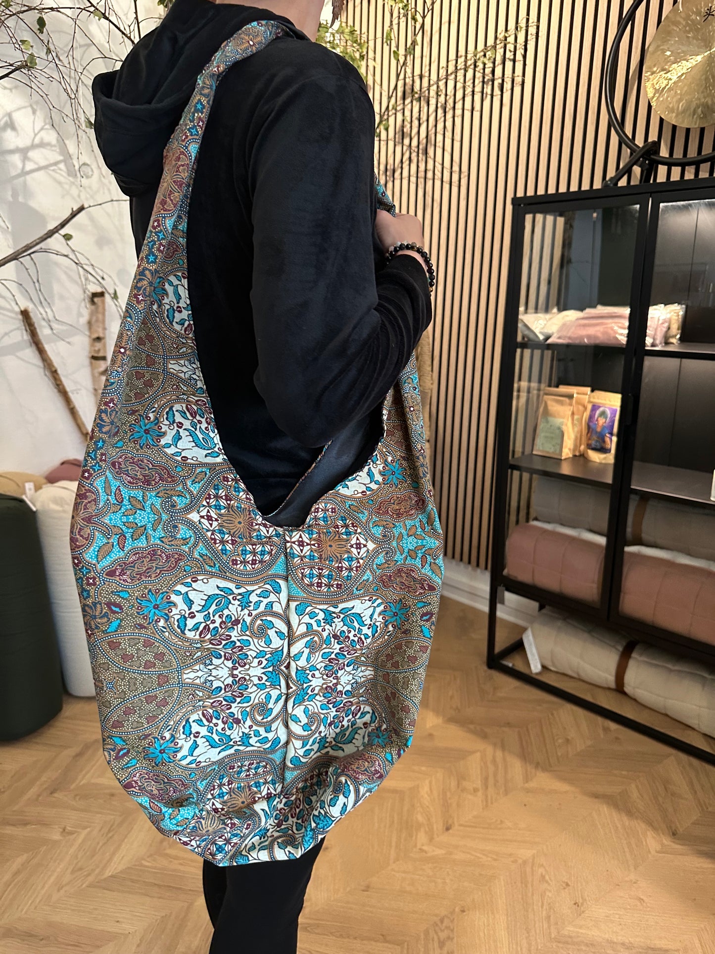 Håndlavet taske i stof (Bali❤️)