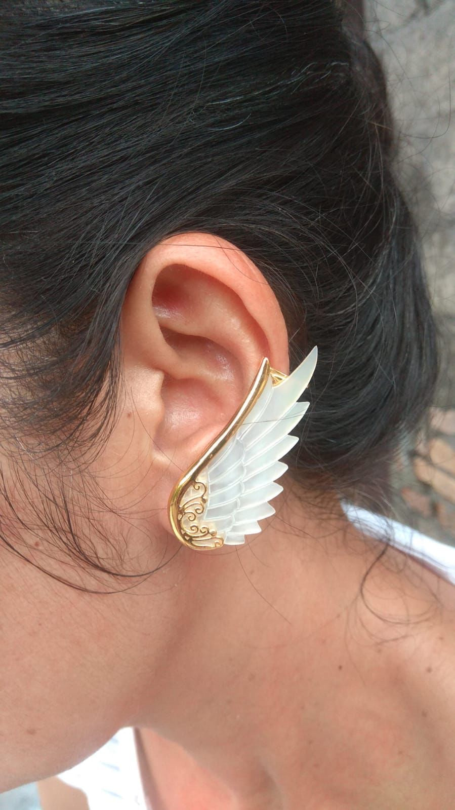 Purist earwings (Gold)🪽
