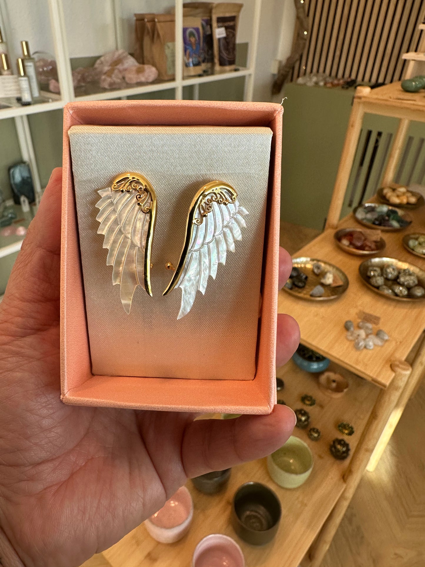 Purist earwings (Gold)🪽