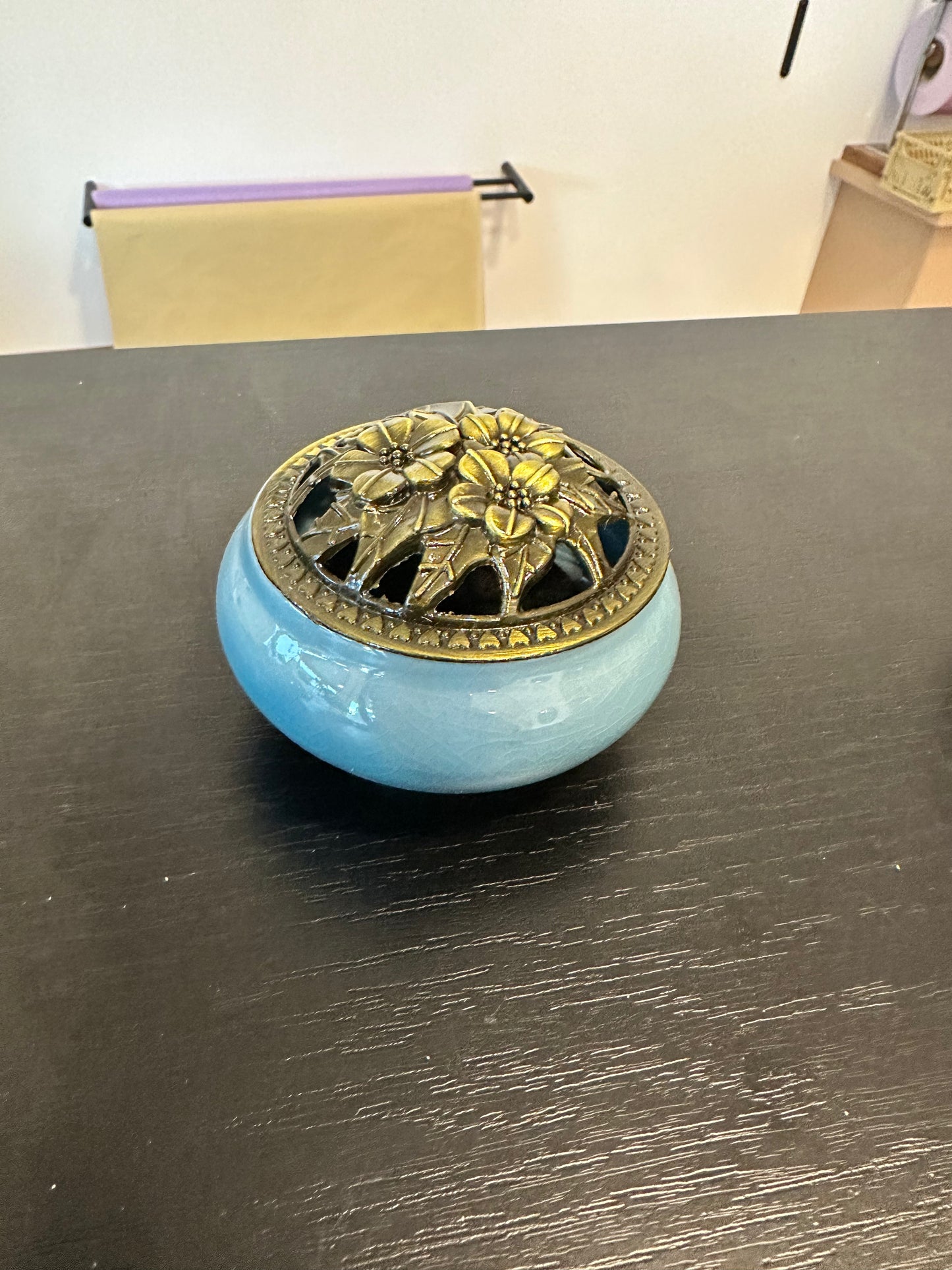 Porcelæn skål (Blå)