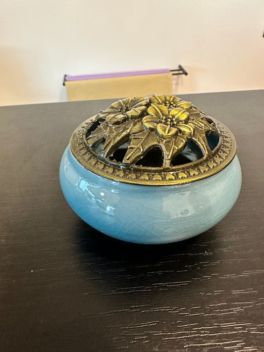 Porcelæn skål (Blå)