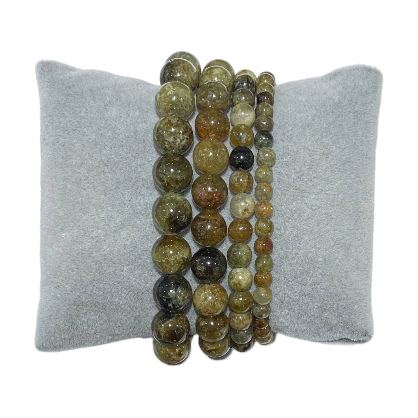 Grøn granat armbånd