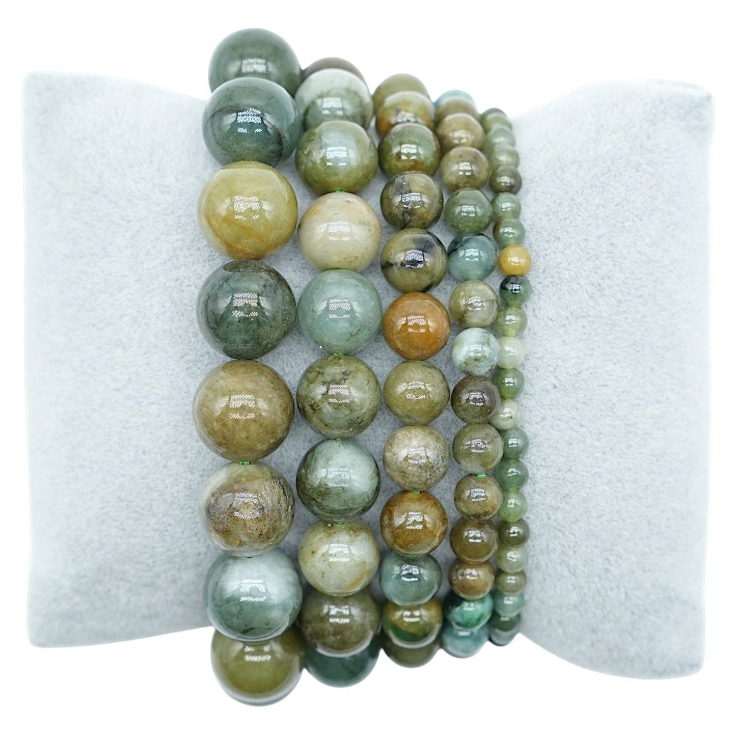 Jade (Multifarvet) armbånd