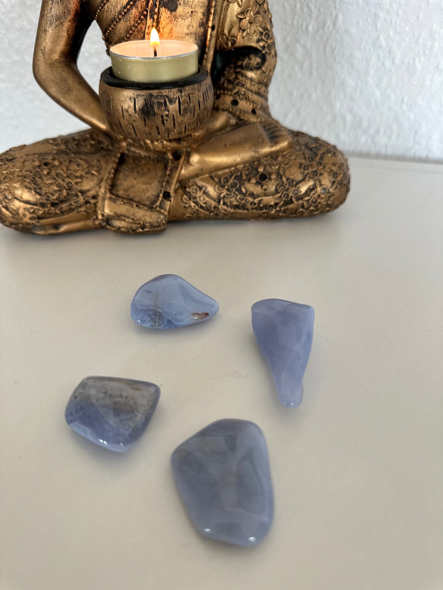 Chalcedon(lyseblå)