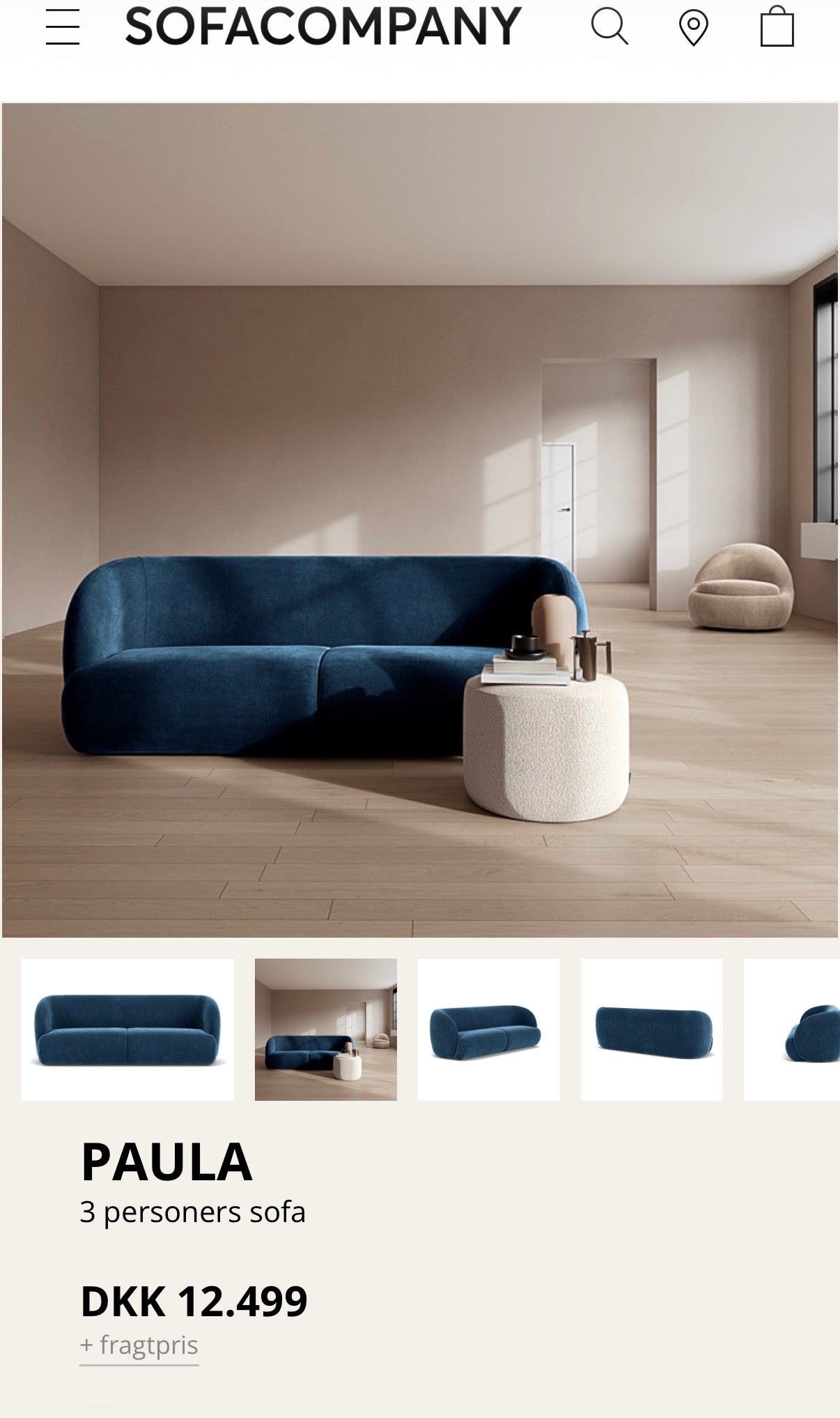 Sofa fra sofacompany