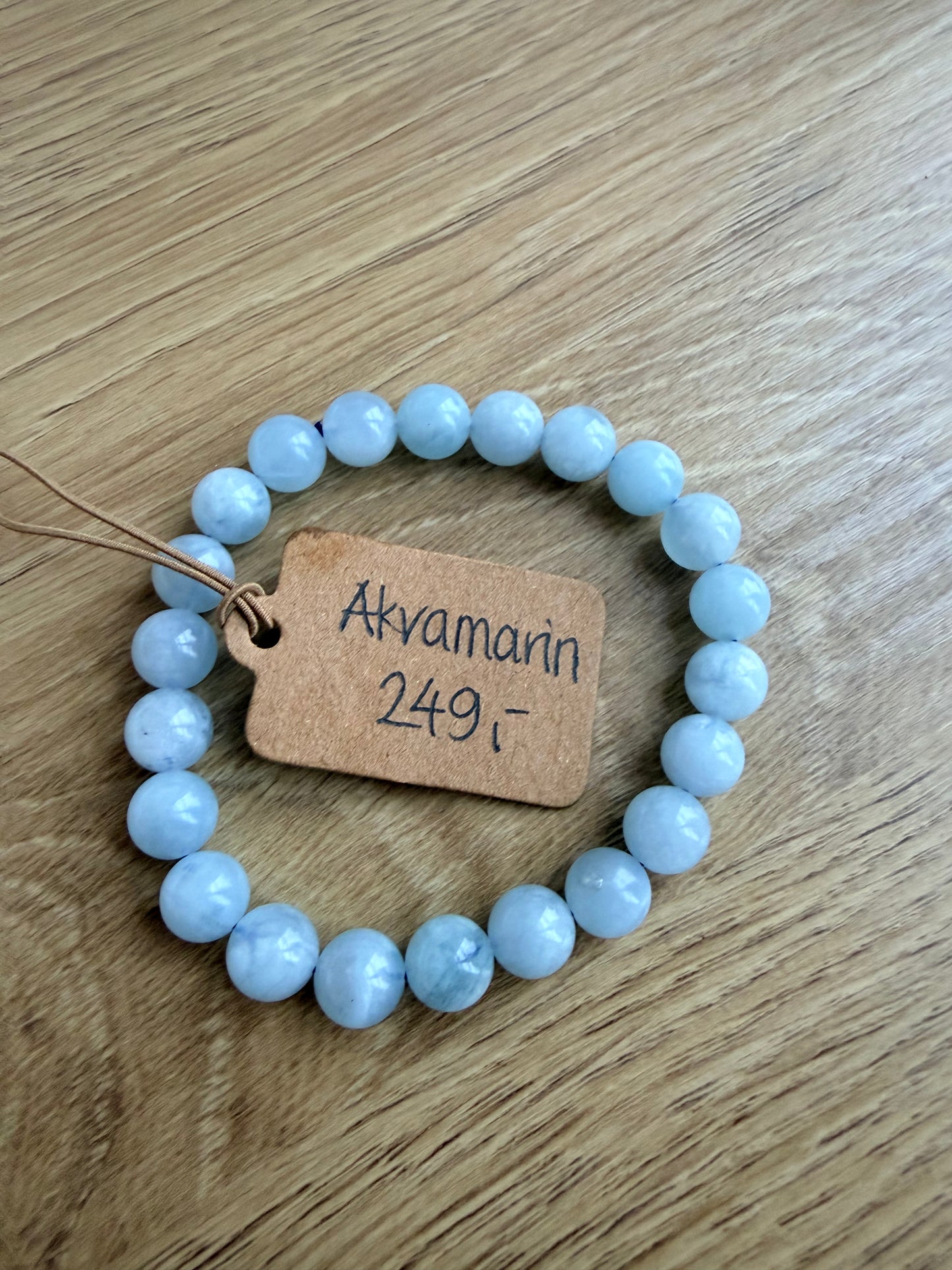 Aquamarine armbånd