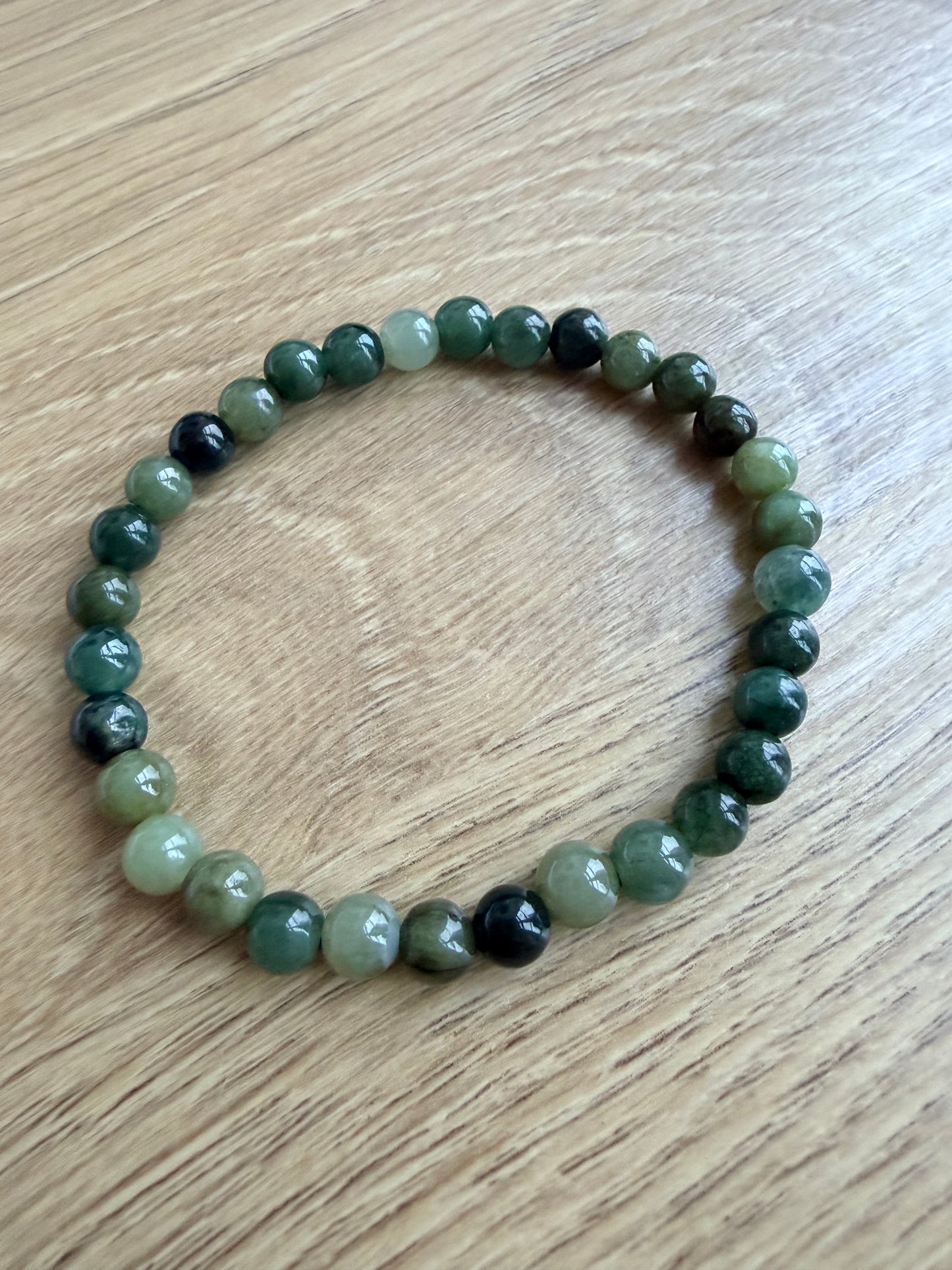 Jade (Multifarvet) armbånd