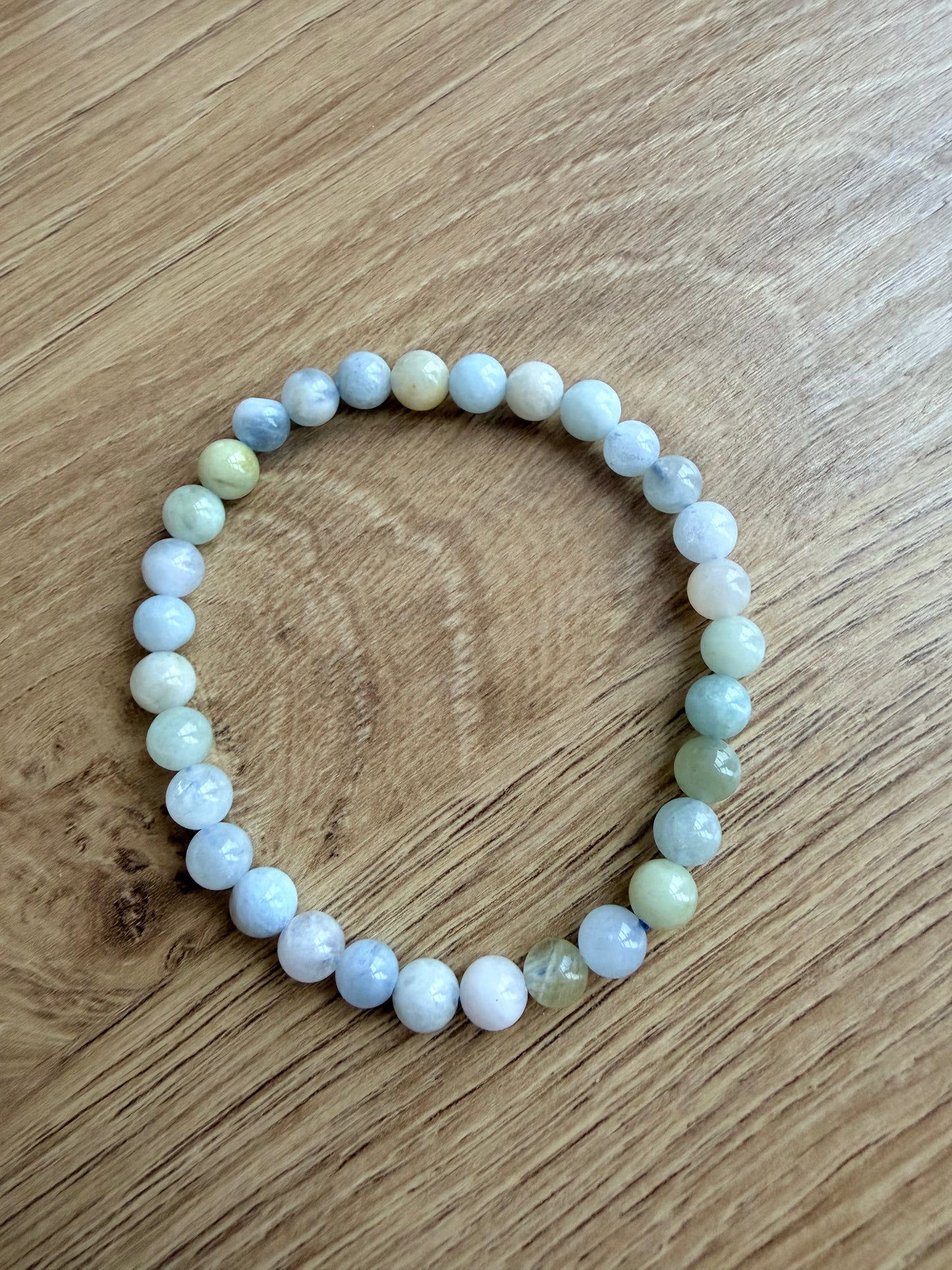 Akvamarin armbånd ( flerfarvet )