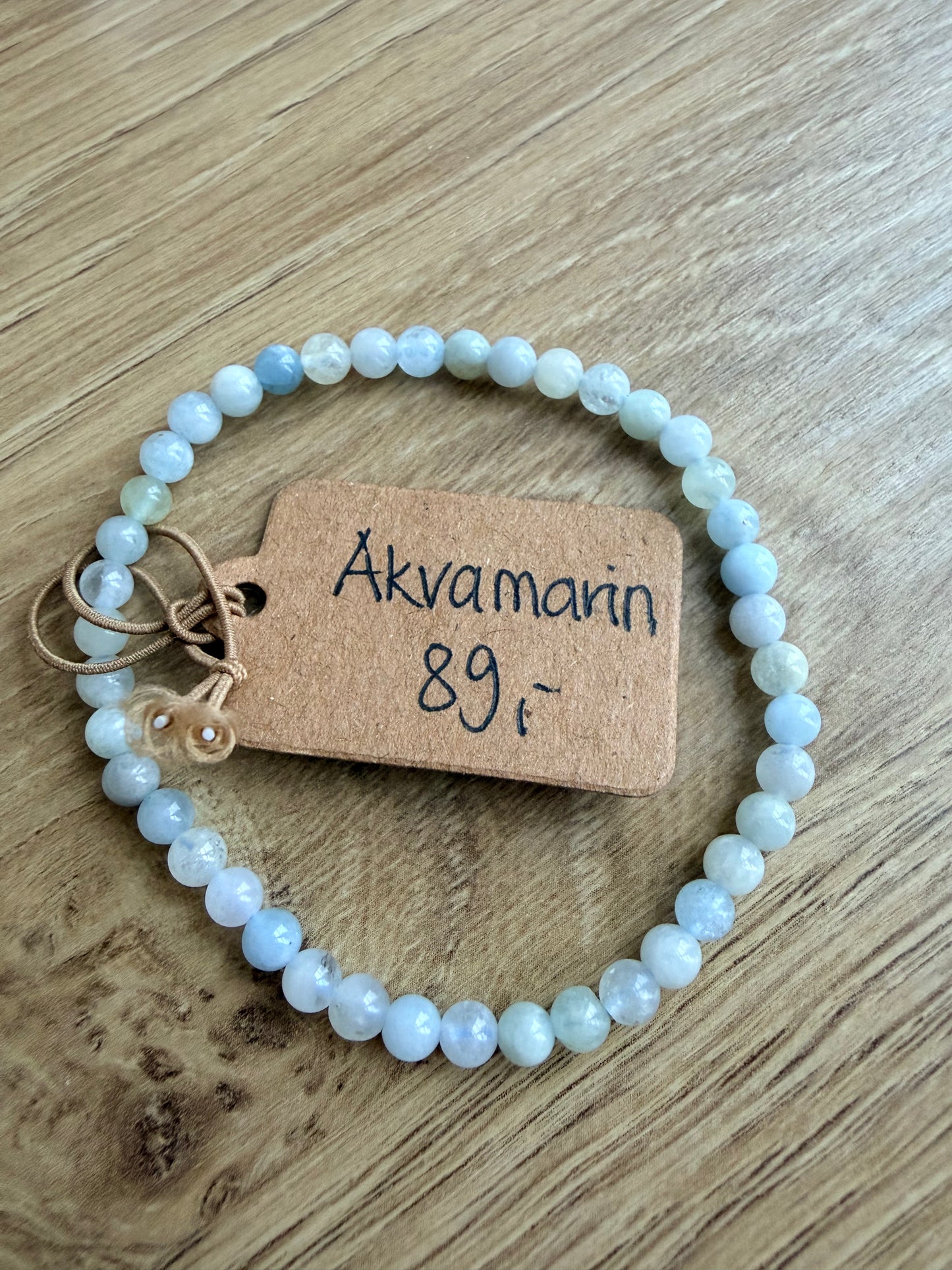 Akvamarin armbånd ( flerfarvet )