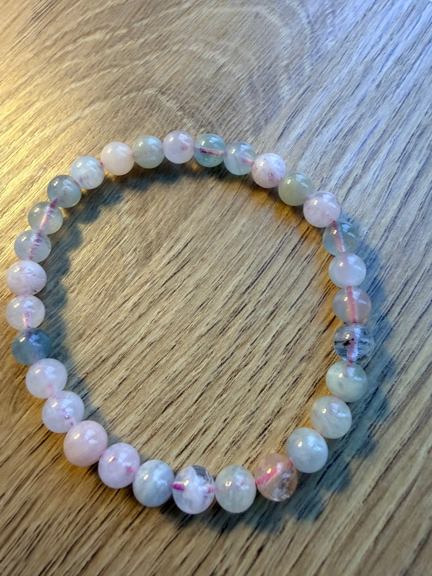 Morganite armbånd