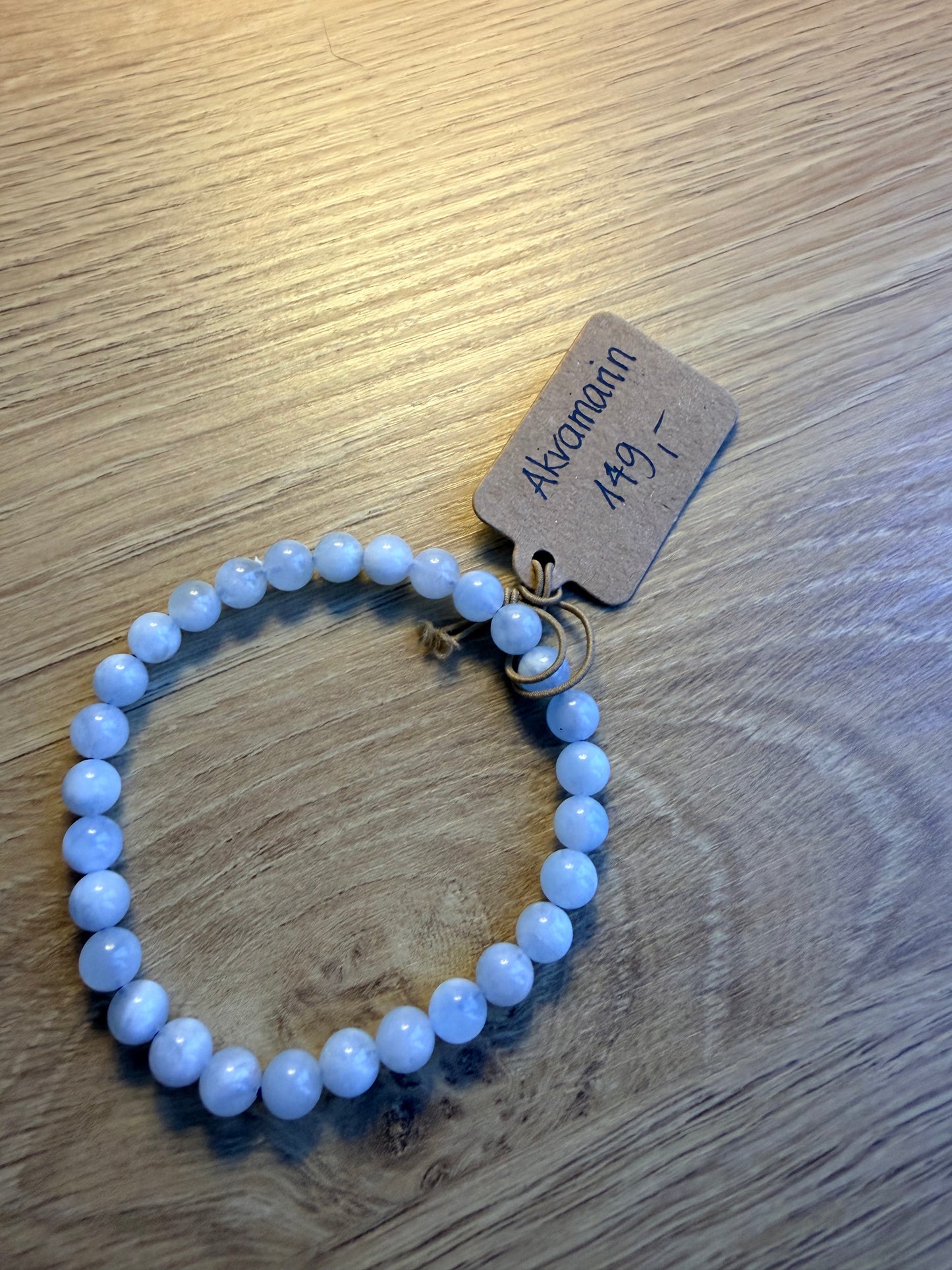 Aquamarine armbånd