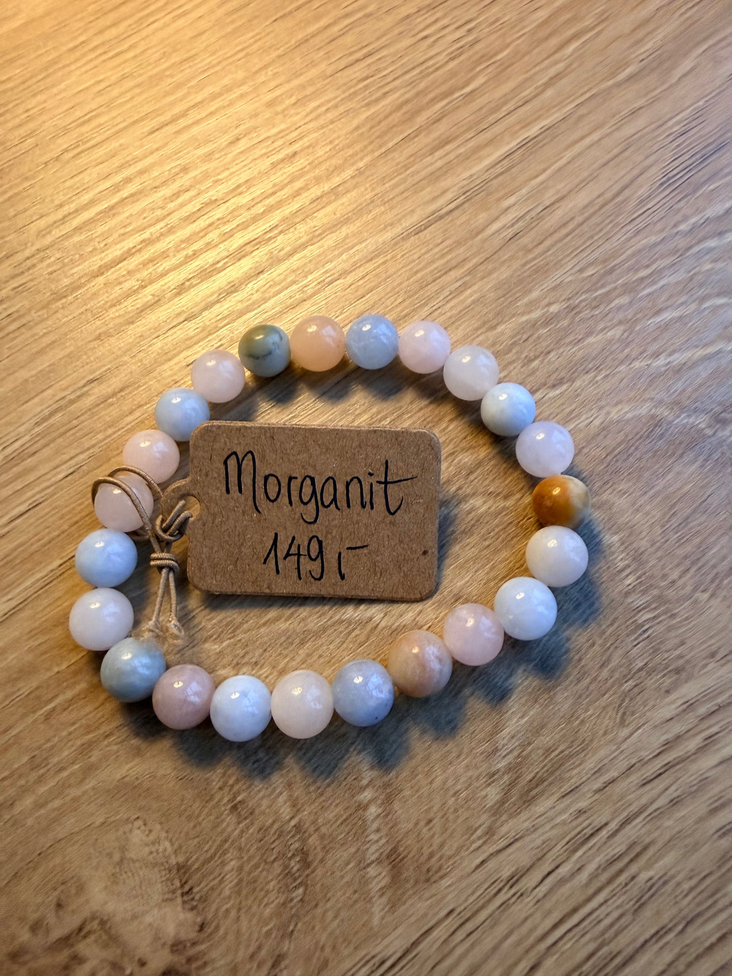 Morganite armbånd