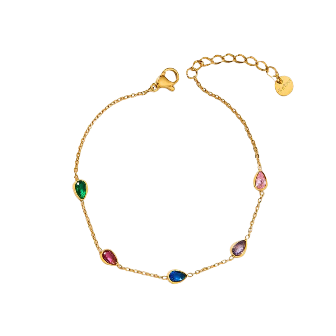 Armbånd -  Elara regnbue